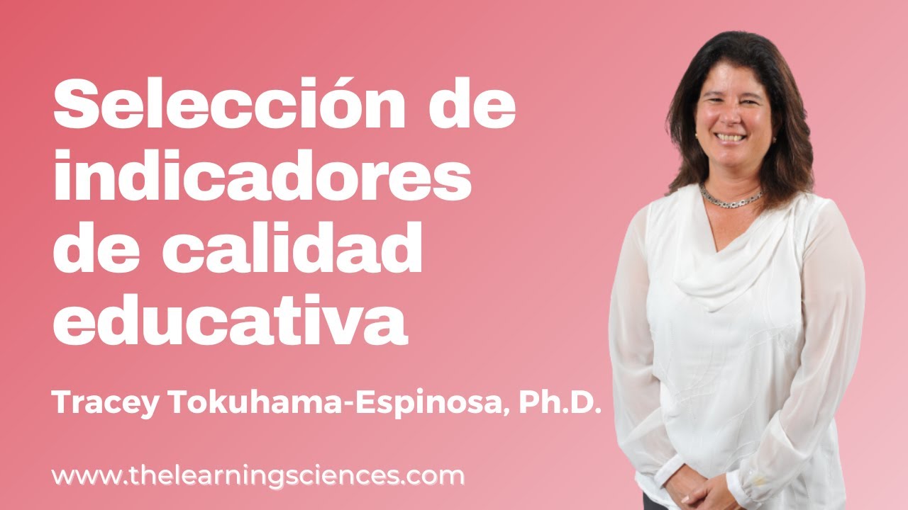 indicadores de calidad en la educacion
