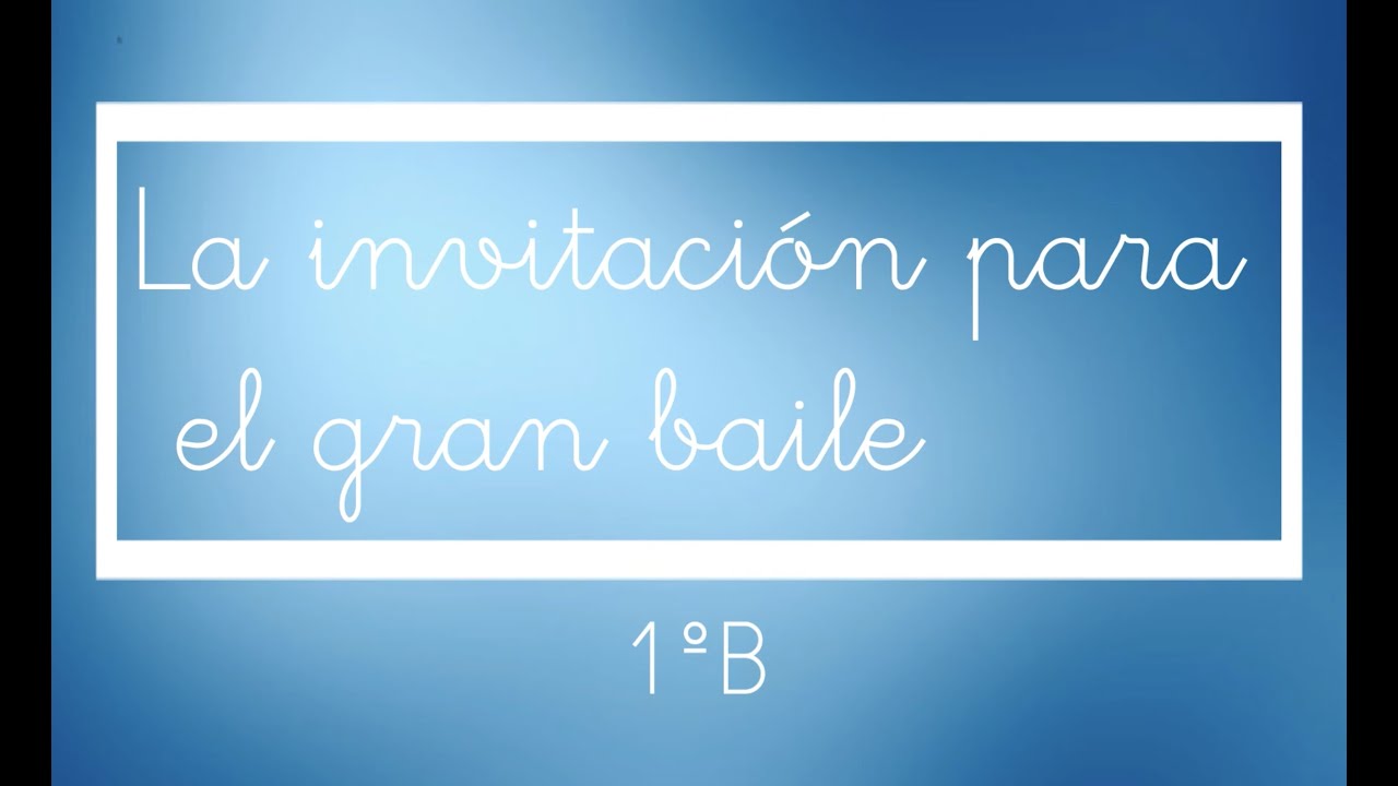 la invitacion para el gran baile cuento
