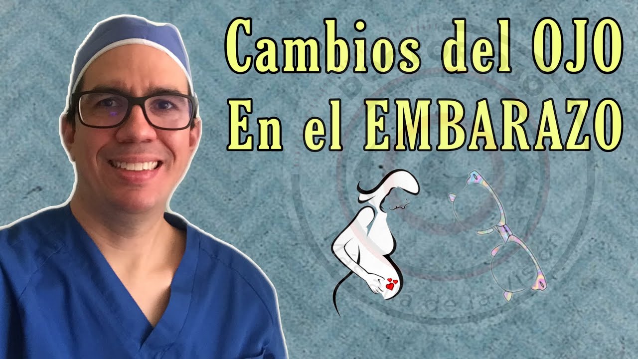 los ojos de una mujer embarazada