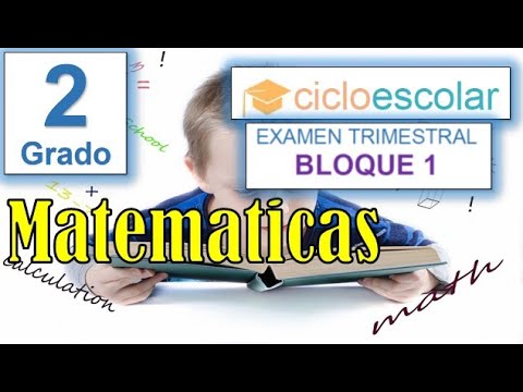 matematicas bloque 1 segundo de primaria
