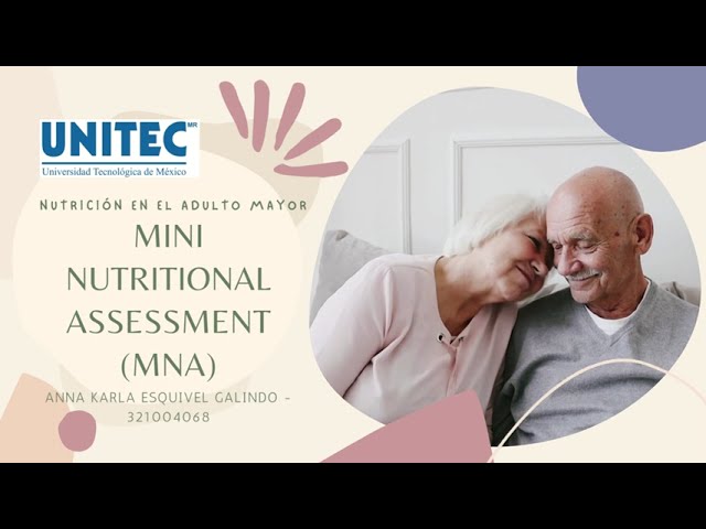 mini tamizaje de nutrición en la comunidad
