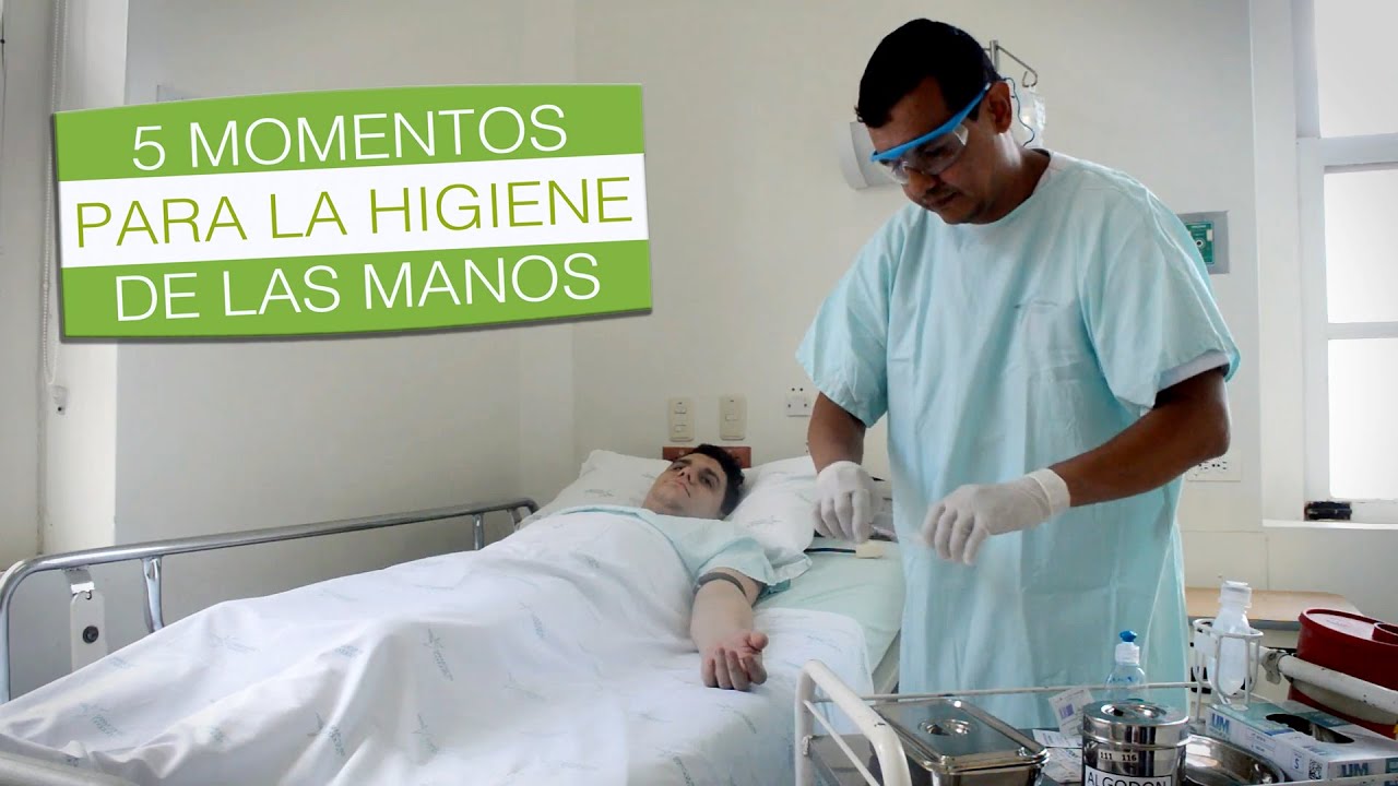 mis 5 momentos para la higiene de las manos
