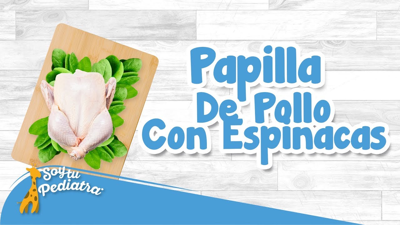 papilla de pollo para bebes de 6 meses