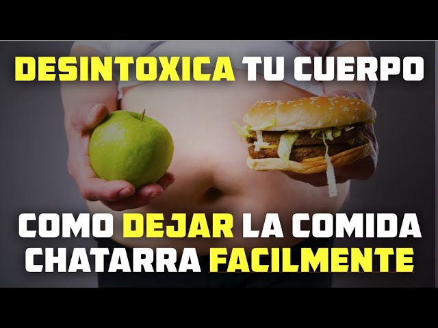 propósito para consumir menos comida chatarra
