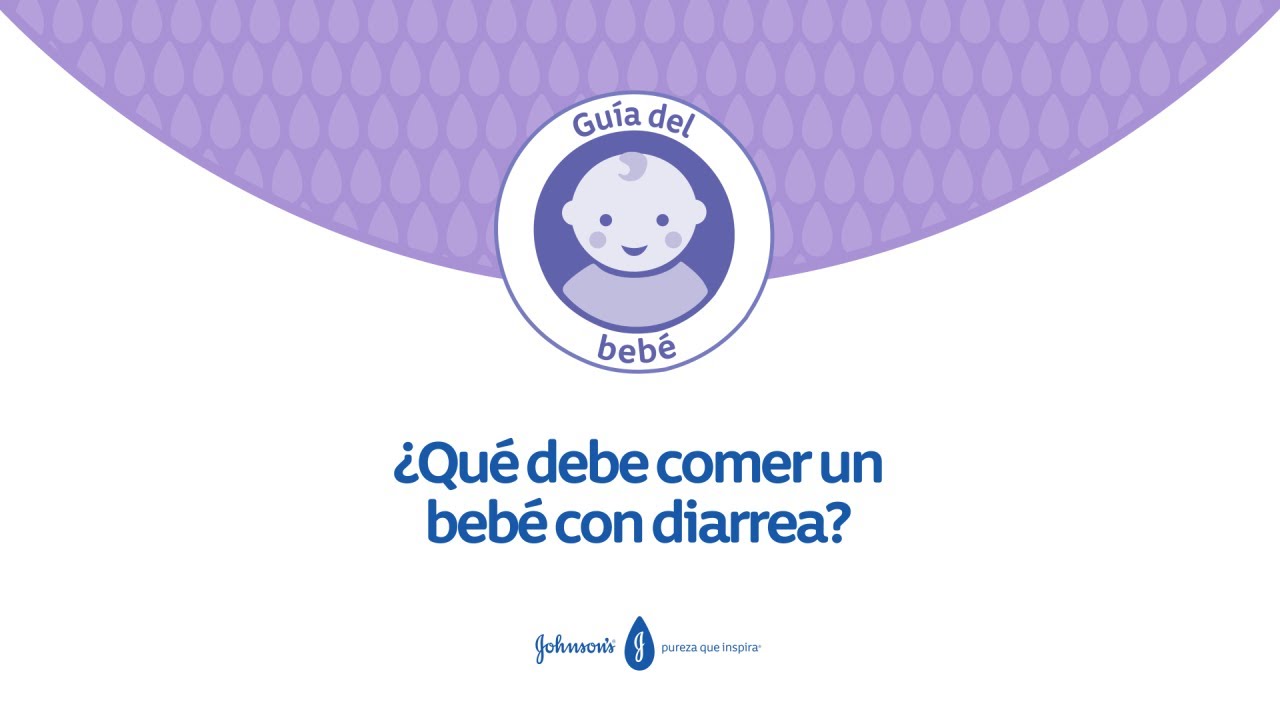 que darle de comer a un bebe con diarrea
