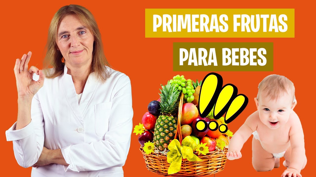 qué frutas puede comer un bebé de 6 meses