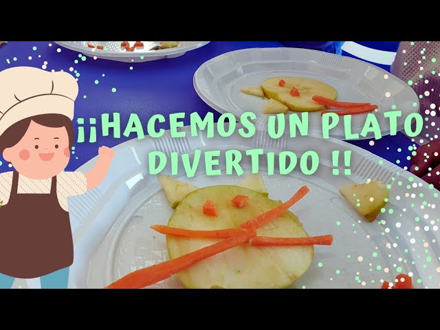 recortable actividades del plato del buen comer