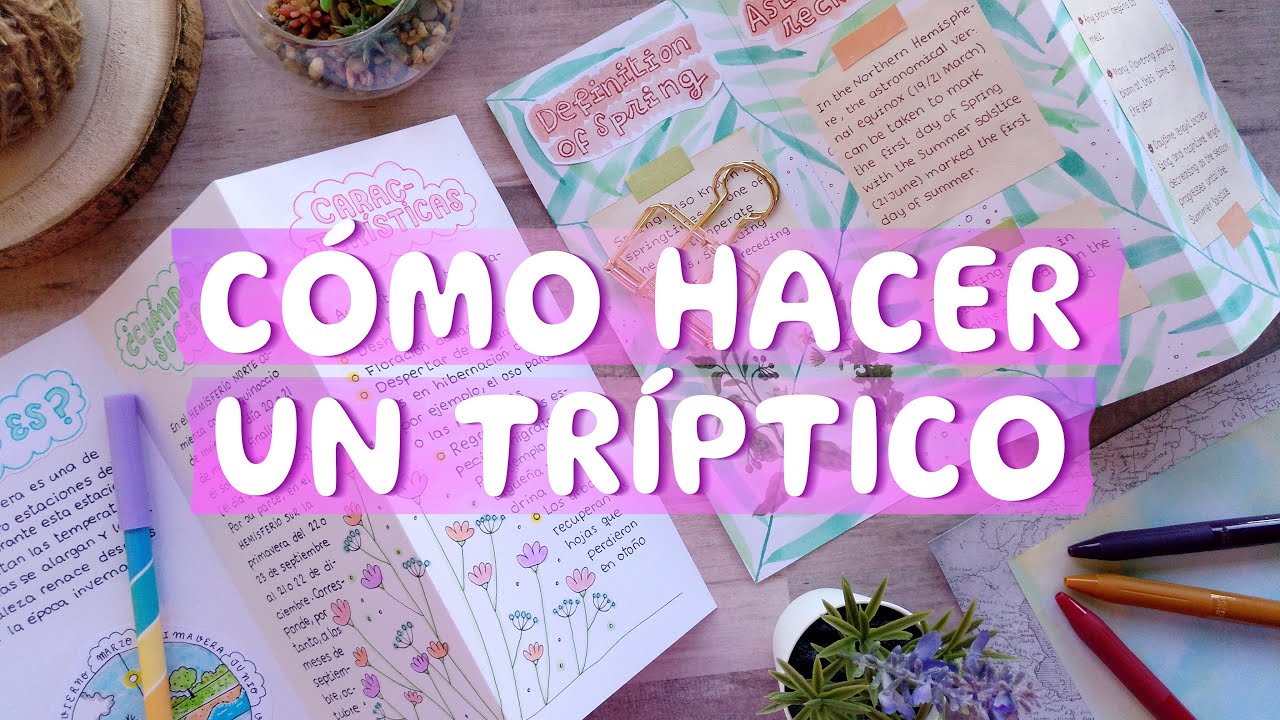 triptico sobre la igualdad de genero