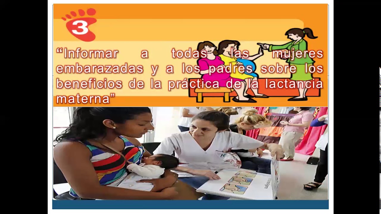 10 pasos para una lactancia feliz