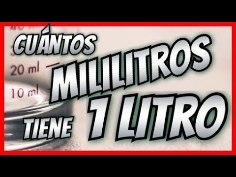 a cuántos mililitros equivale 1 10 l