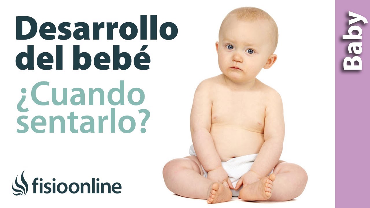 a los cuántos meses se sientan solos los bebés