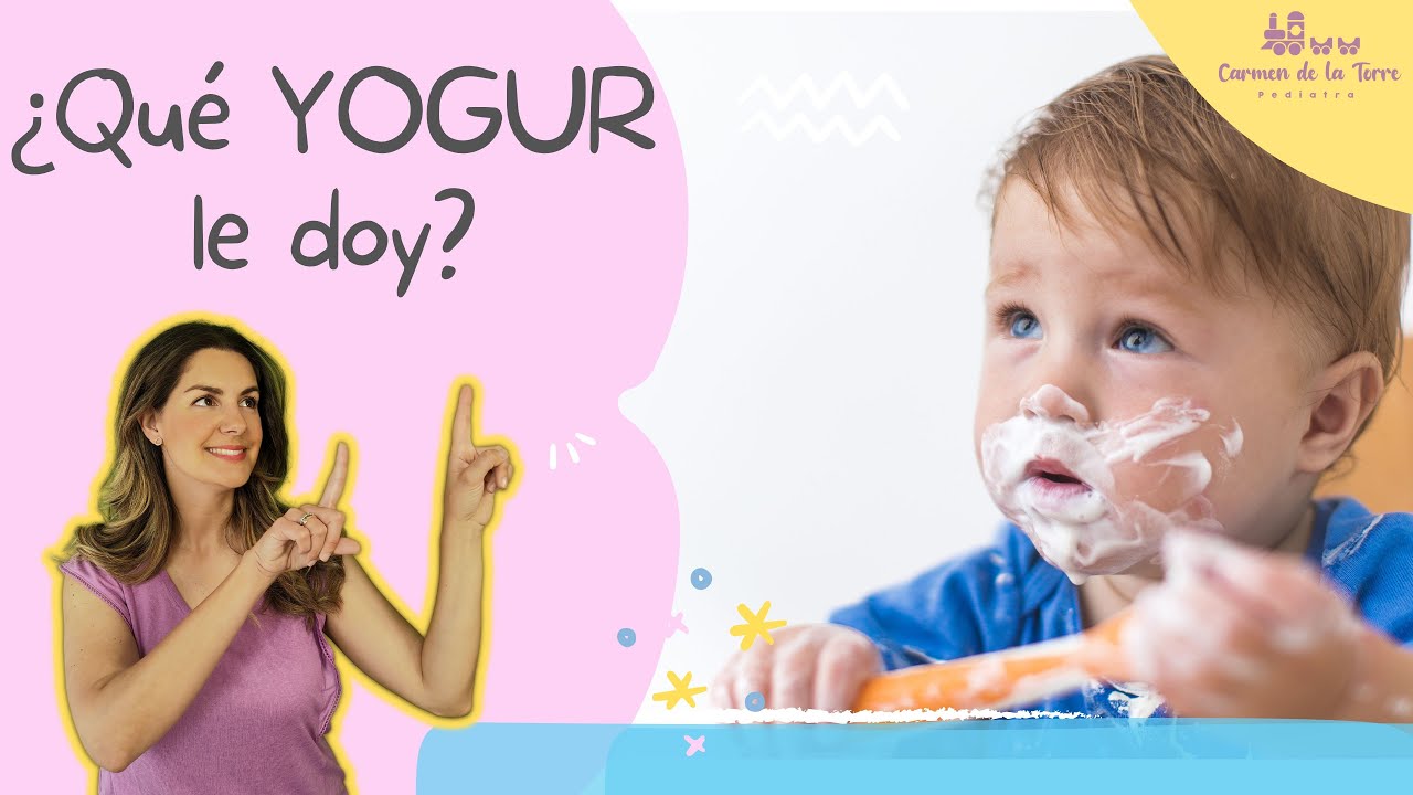 a los cuantos meses un bebe puede comer yogurt