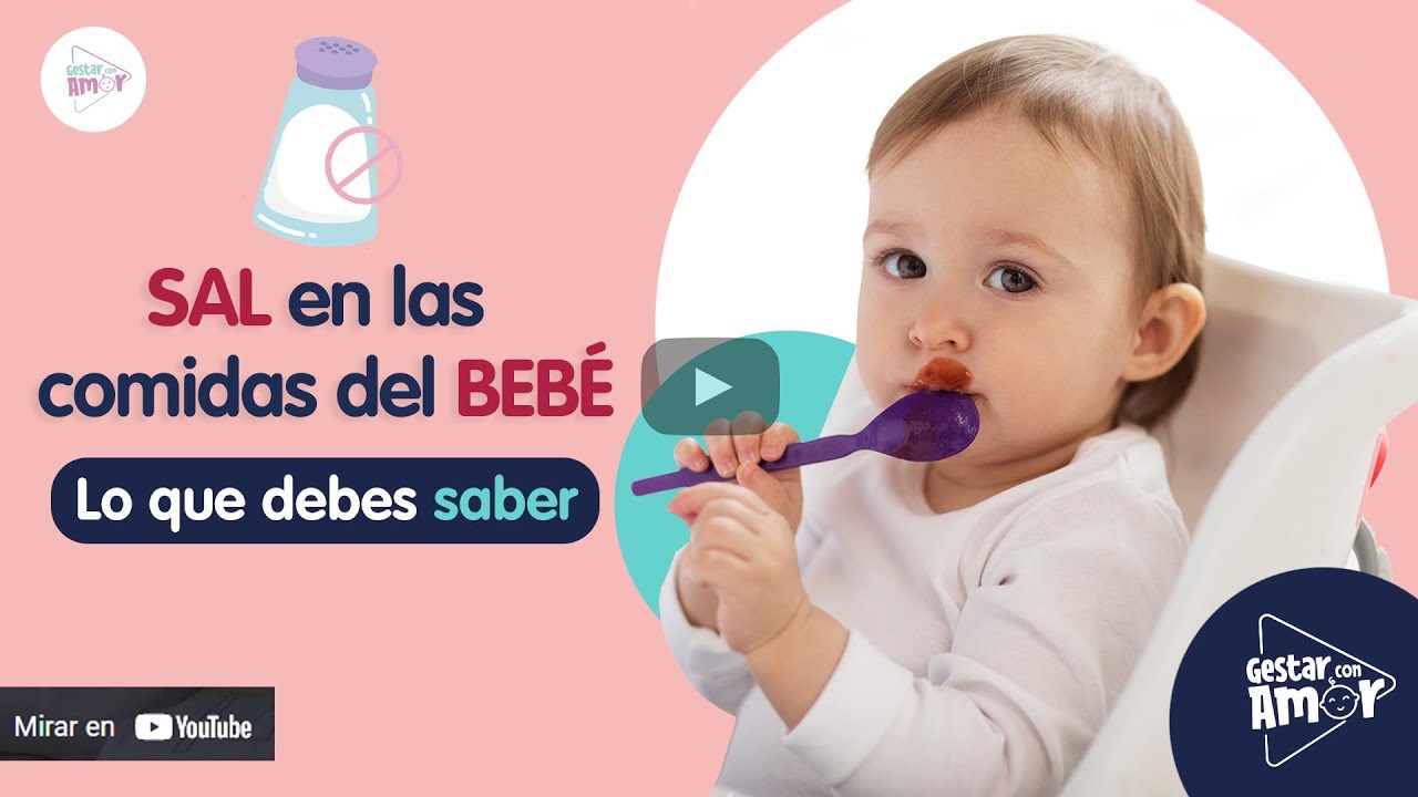 a que edad pueden comer sal los bebes