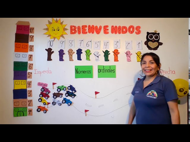 actividades de numeros ordinales para primero basico