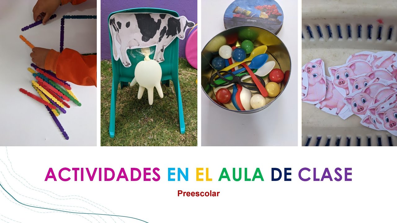 actividades en el aula de preescolar