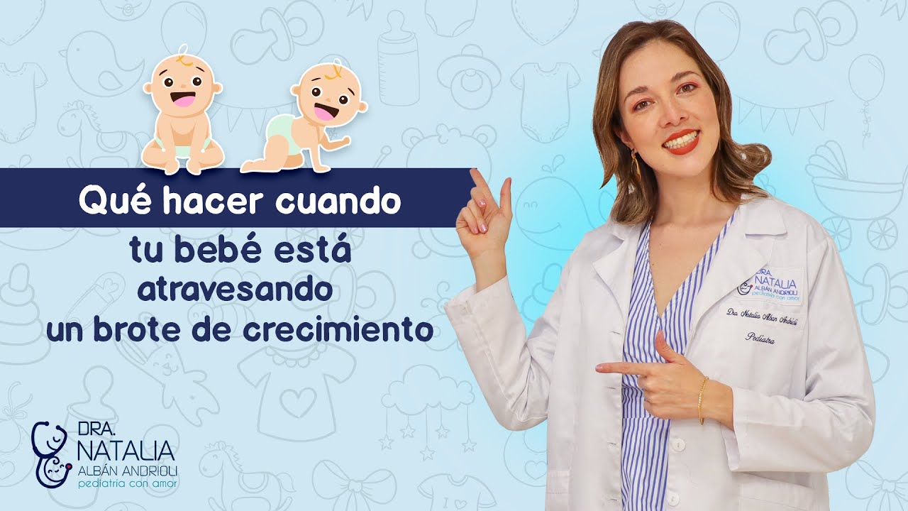 brotes de crecimiento en bebes con formula