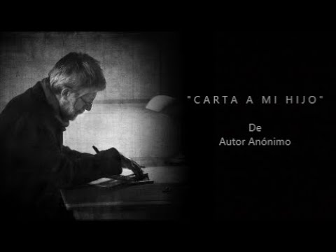 carta a un hijo que no quiere estudiar