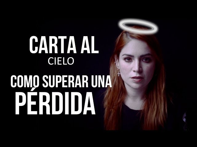 carta de una persona que murio