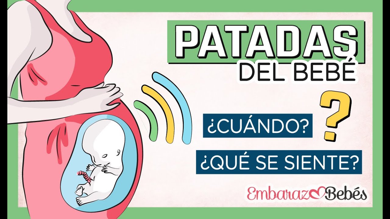 como se siente el movimiento del bebe