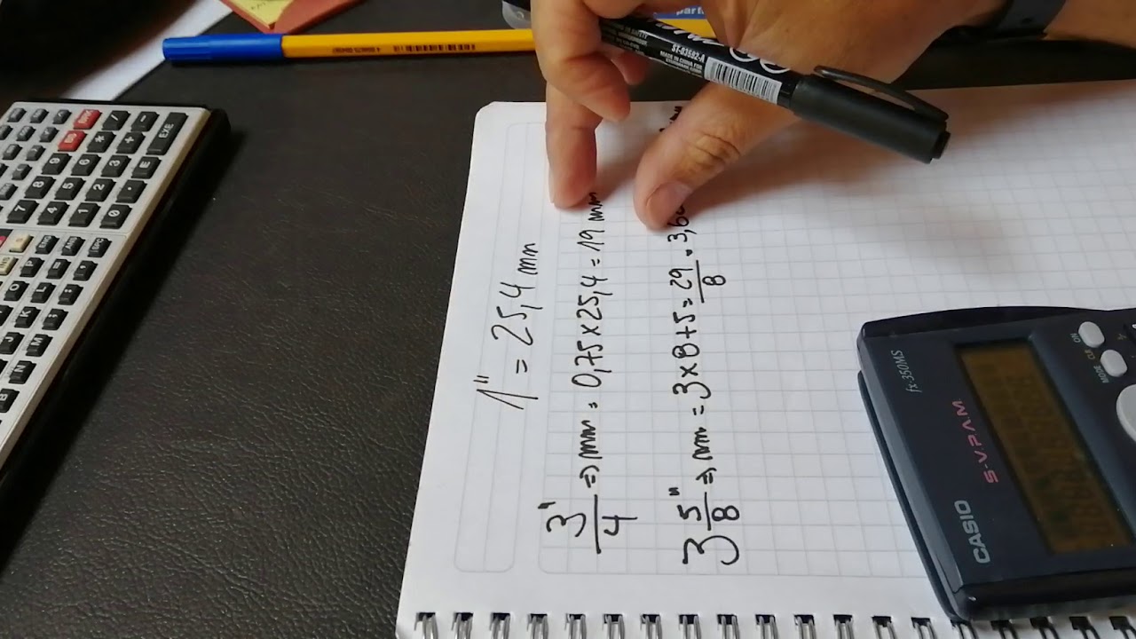 conversión de 3 8 a milimetros
