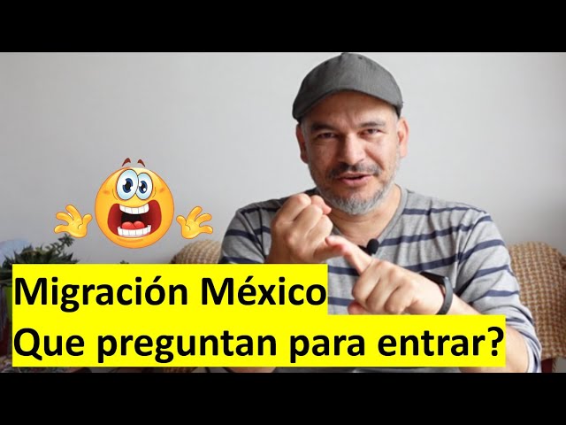 cual es la calidad migratoria de un mexicano en mexico