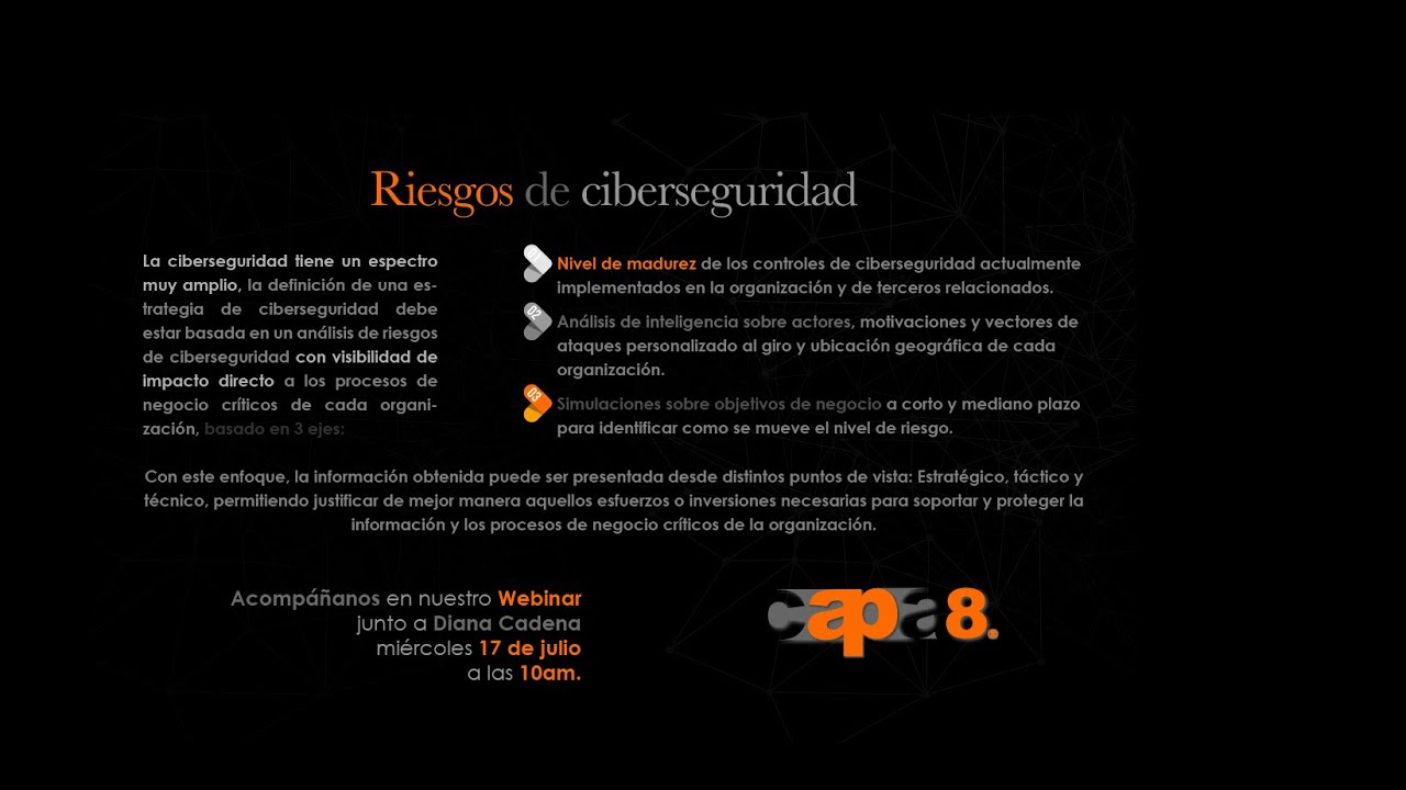 cuales son los riesgos de ciberseguridad