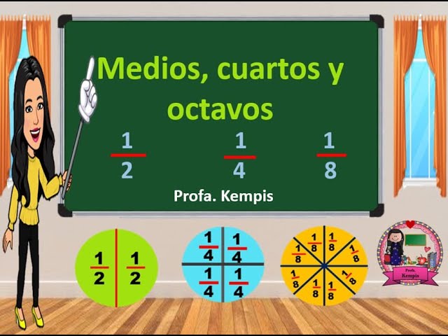 cuantos 1 8 hay en 3 4