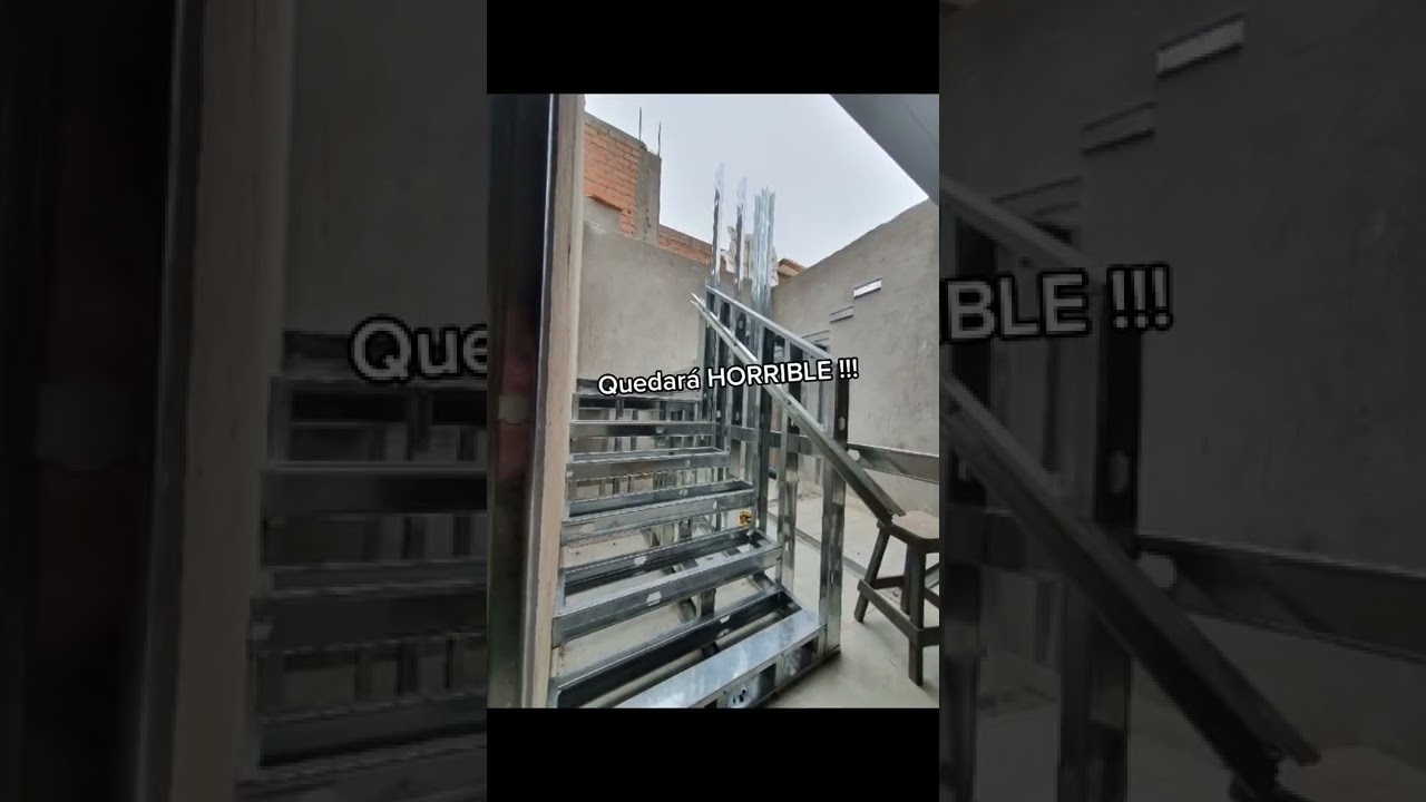 estructura para aferrarse en las escaleras