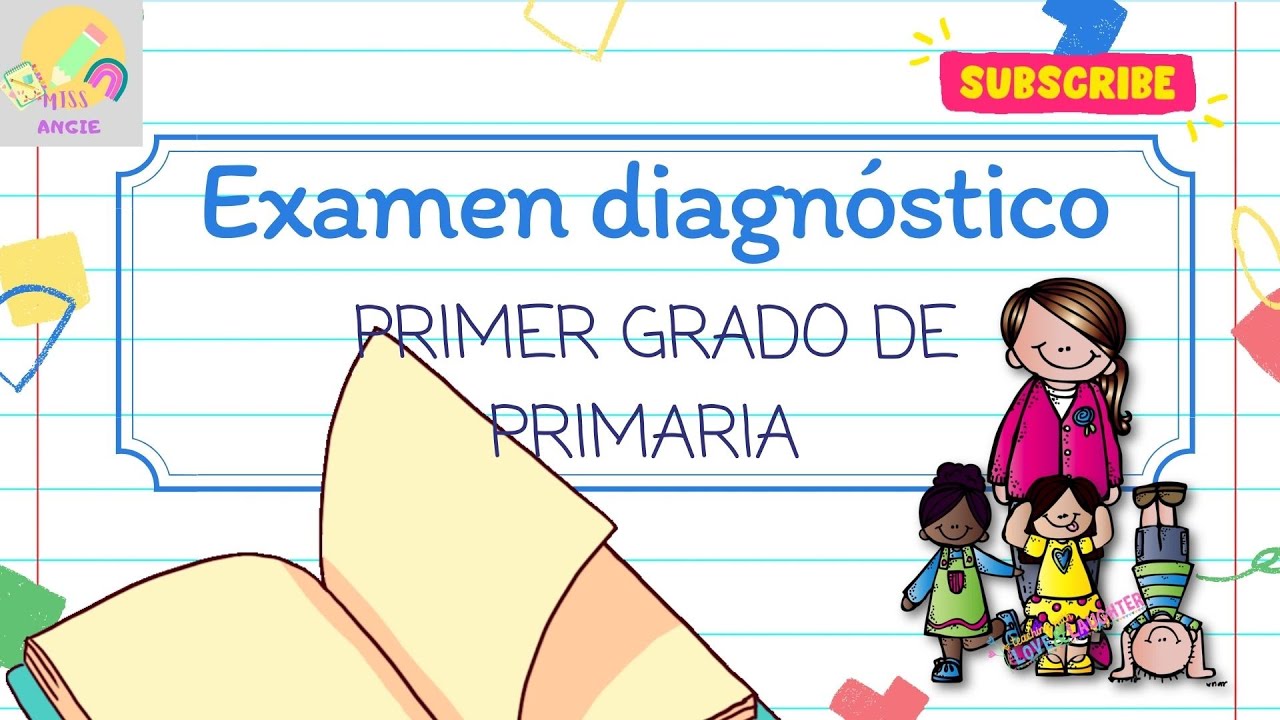 evaluacion para primer grado de primaria