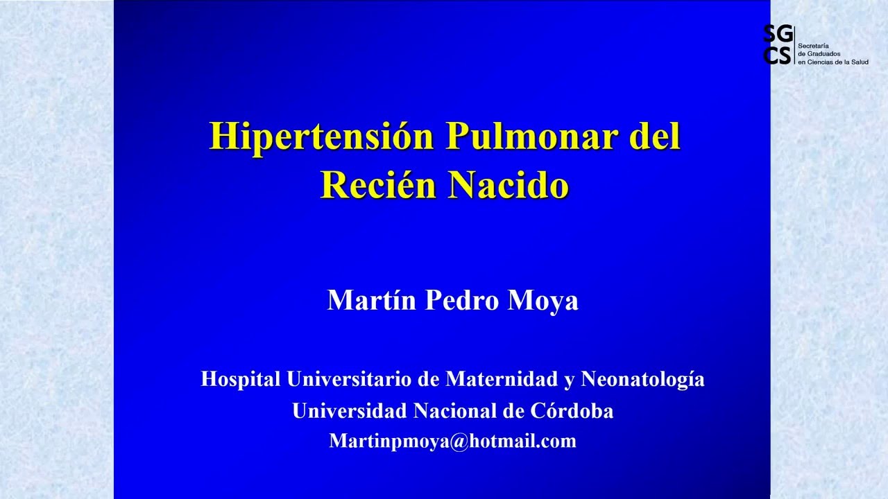 hipertensión pulmonar neonatal cuidados de enfermería