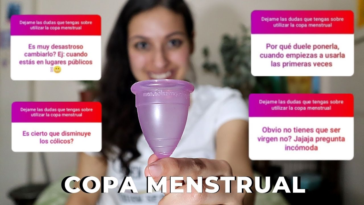 la copa menstrual reduce los colicos