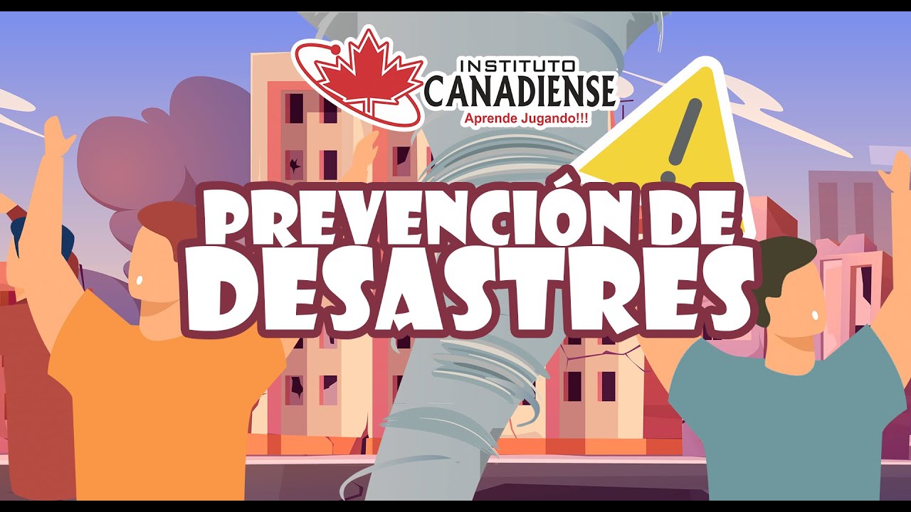 señales de prevencion de desastres naturales